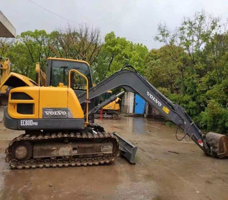 Χρησιμοποιούμενη εκσκαφέας VOLVO EC80D με χαμηλή τιμή και καλή ποιότητα αρχικού σχεδιασμού