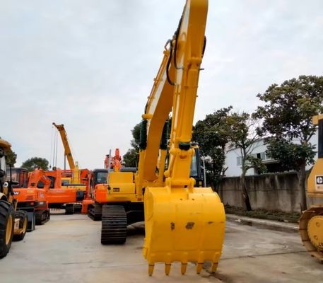 Χρησιμοποιούμενος εξορυκτής Komatsu 2840mm Τρόπος Κίτρινος Χρησιμοποιούμενος εξορυκτής PC200-8