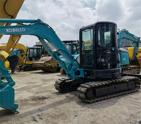 SK55SRX Δεύτερο Χέρι Καλή κατάσταση Kobelco Excavators 5260kg με 0,12m3 χωρητικότητα κουβάς