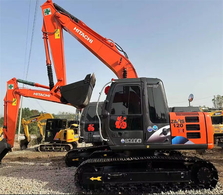 Χρησιμοποιούμενος εξορυκτής Hitachi ZX120 Χρησιμοποιούμενος εξορυκτής Hitachi ZX120 Crawler Digger Excavator