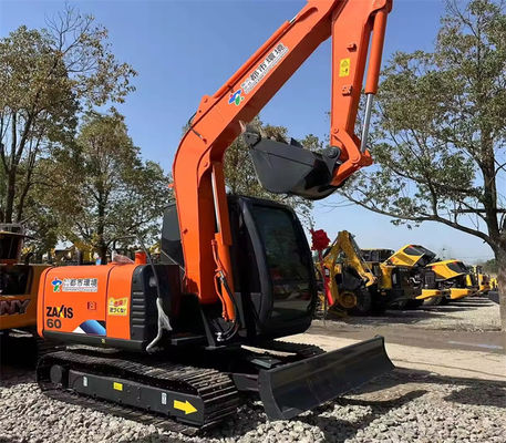 5850 κιλά Χρησιμοποιημένο σε καλή κατάσταση Hitachi ZX60 με 0,22m3 χωρητικότητα κουβάς