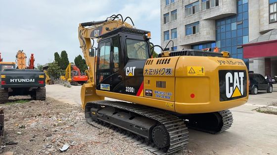 Αρχική μεταχειρισμένη εκσκαφέας CAT 320D2 20ton χαμηλή τιμή με πιστοποιητικά CE/EPA