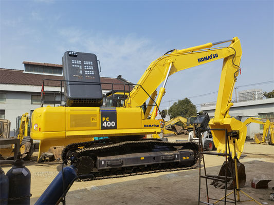 Χρησιμοποιηθέντες εξορυκτές Komatsu PC400 Crawler 40 τόνων Ιαπωνικός πρωτότυπος μεσαίος εξορυκτής