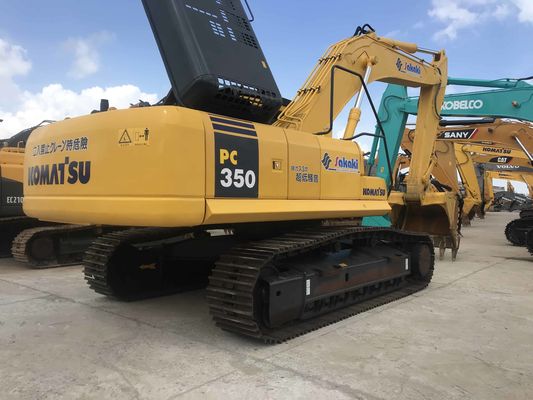 Ιαπωνία Αρχική Komatsu PC350 Χρησιμοποιούμενη Εξόρυξη35 Τόνων Χρησιμοποιούμενη Υδραυλική Εξόρυξη