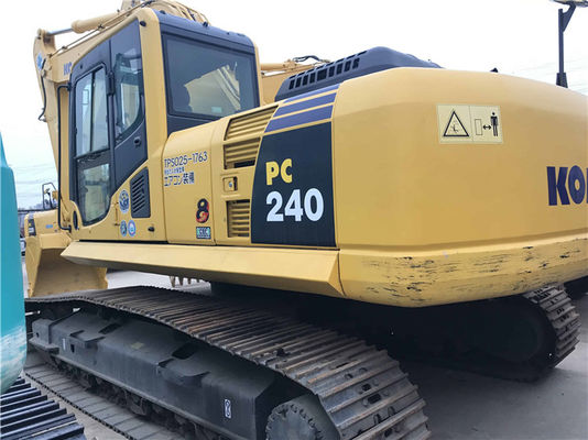 Ιαπωνική κατασκευή μεταχειρισμένη Komatsu PC240-8 σιδηροδρομική σκάφτρα σκάφτης για πώληση