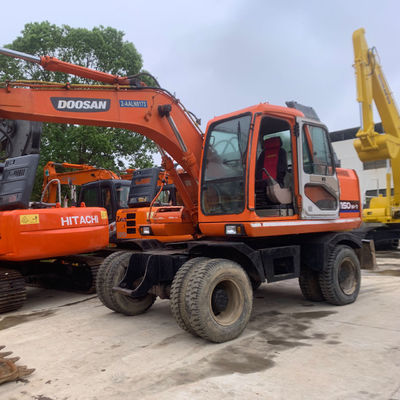 Αρχική Χρησιμοποιημένη Εκσκαφέας Doosan DH150w-7 Εκσκαφέας τροχών Doosan