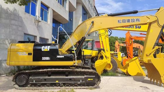 Χρησιμοποιούμενη CAT 320D2 Caterpillar Excavator 20 τόνων Μέσα Μεγέθους Εκσκαφική Μηχανή Εργασιακή περιοχή έτοιμη