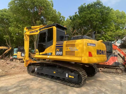 Χρησιμοποιούμενη Εκσκαφέας Ιαπωνία Komatsu Εκσκαφέας PC200-7 PC200 PC220-8 Καλή απόδοση