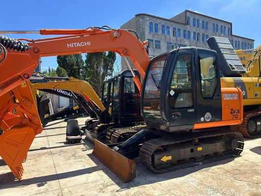 Υψηλής ποιότητας πρωτότυπη Ιαπωνία Μίνι Χρησιμοποιείται 7 Τόνων Hitachi ZX70 Hitachi Zaxis 70 Crawler Excavator