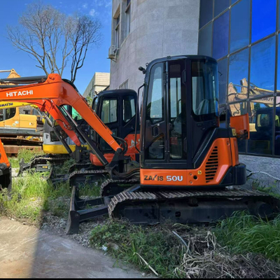 Ιαπωνικό Γνήσιο Hitachi ZX50U-2 Μίνι Εκσκαφέας 3-50 τόνων Μηχανήματα Εγγυημένης Ποιότητας Μεταχειρισμένο Ερπυστριοφόρο Βαρύ Εξοπλισμό Κινητήρας Μοτέρ Κιβώτιο Ταχυτήτων Πυρήνας