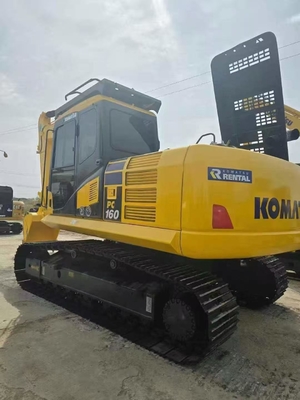 Αρχικό Ιαπωνικό Εισαγόμενο Komatsu PC160LC-7 Εκσκαφέας 16 Τόνων CLSS Υδραυλικό Σύστημα