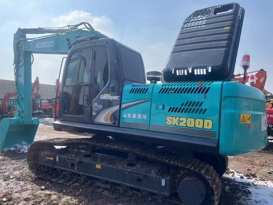 Ζεστή πώληση Kobelco SK200D Excavator Crawler 20 τόνων Excavator Motor υψηλής απόδοσης χαμηλής κατανάλωσης καυσίμου Kobelco 200