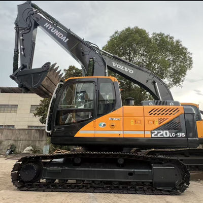 Used Hyundai 220 Excavator 220LC-9S High Performance, Low Fuel Consumption
