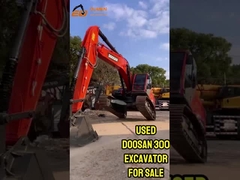 Καλή τιμή Χρησιμοποιούμενη εκσκαφέας Doosan DX300 Crawler 30 τόνων μεταχειρισμένη καυτή πώληση σκάφτης