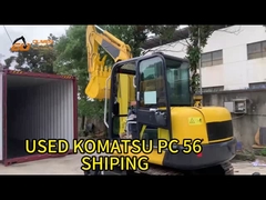 Αρχική εργοστασιακή κατασκευή Komatsu PC55 Εκσκαφέας 5 τόνων Μικρό Χρησιμοποιημένο Komatsu Excavator
