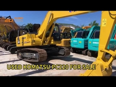 Χρησιμοποιούμενος εξορυκτής Komatsu PC200-8 από την Ιαπωνία με μηχανική ακριβείας