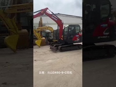 2023 Μεταχειρισμένο Μίνι Εκσκαφέας Doosan Dx60 Γνήσιο Doosan Dx60-9 Dh60 Dx55 Dx60-7 Dx80 Dx75 Μεταχειρισμένο Doosan 5