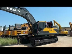Χρησιμοποιούμενος εξορυκτής Volvo EC480 48 τόνων υδραυλικός σάκος 8 τόνων λειτουργικό βάρος EPA κινητήρας αεροπόρος κάνει 1 Ye
